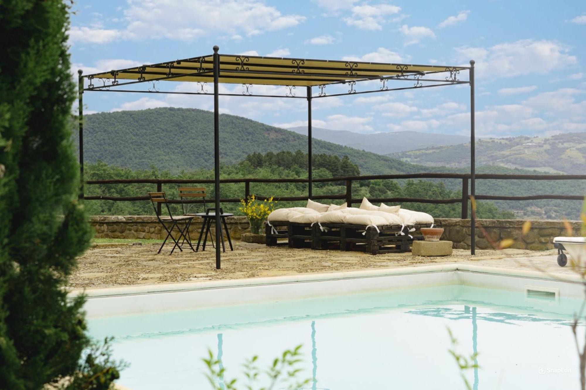 Villa Elisa - Private Pool & Airco Near Reschio Castle Lugnano Dış mekan fotoğraf